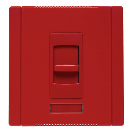 Wattstopper CDFB16RED Titan Series Fluorescent 2-Wire Slide Dimmer, Single-Pole, 16A, Red
