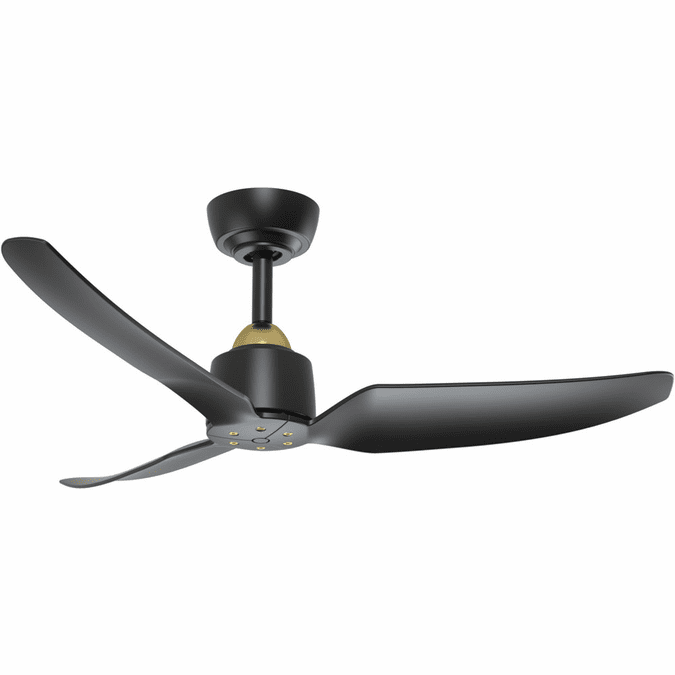 Kuzco Lighting CF92942-BG-MB Hugo 42.38 inch Ceiling Fan Brushed Gold and Matte Black Finish