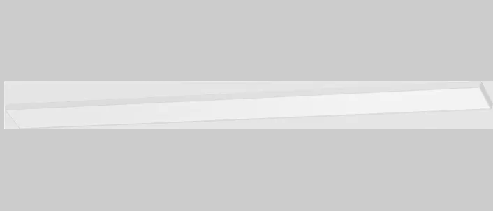 Lighting Spot 26 LS-SFP-4x8-70WT-5CCT 4''*8' Square Led Slim Surface Mount Panel Light, Selectable Wattage, Multi-Color Temperature