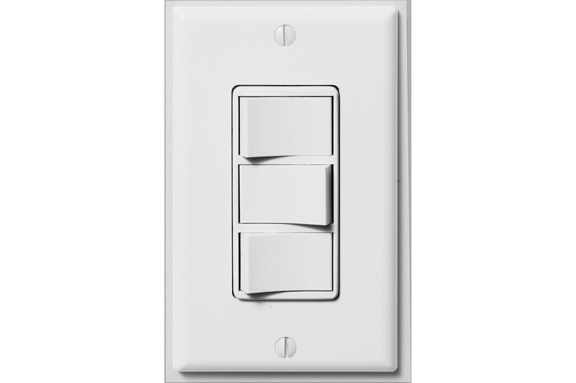 Panasonic FV-WCSW41-W Eco Switch , Four-Function On/Off Wall Switch, White