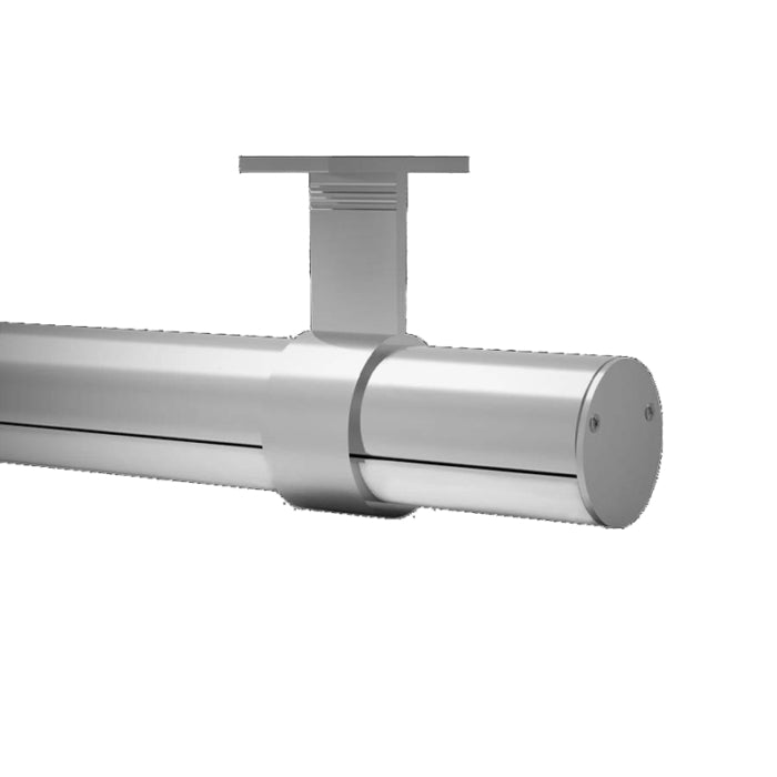 Alloy LED AL-50-19-0115-ALP-KIT Hangr 1 Closet Bar 7' Kit - 1 Channel - 1 Diffuser - End Caps - 2 Mounting Rings - 4 Screws