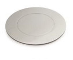 Lew Electric MOI4-PWR2-COMM5-SS-DC Customizable,Flush Mounted, 2-Hour Fire Rated Poke-Through with Four inch Core, (2) single receptacle & (5) Communication Openings, Drop Cover, Stainless Steel Finish