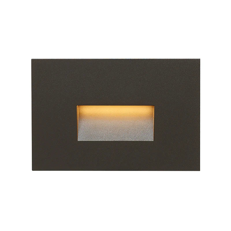 Visual Comfort Architectural 700OSIKN92730Z12 Ikon 6" 12V LED Outdoor Step Light Bronze, Selectable CCT 2700K/3000K