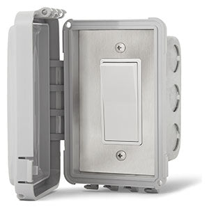 Infratech 14-4410 Flush Mount On / Off Switch With Weatherproof Cover And Gang Box