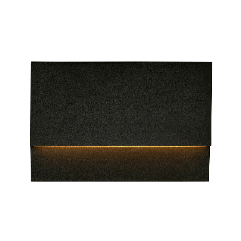 Visual Comfort Architectural 700OSKYSN92730B120 Krysen 6" 120V LED Outdoor Wall/Step Light Black, Selectable CCT 2700K/3000K