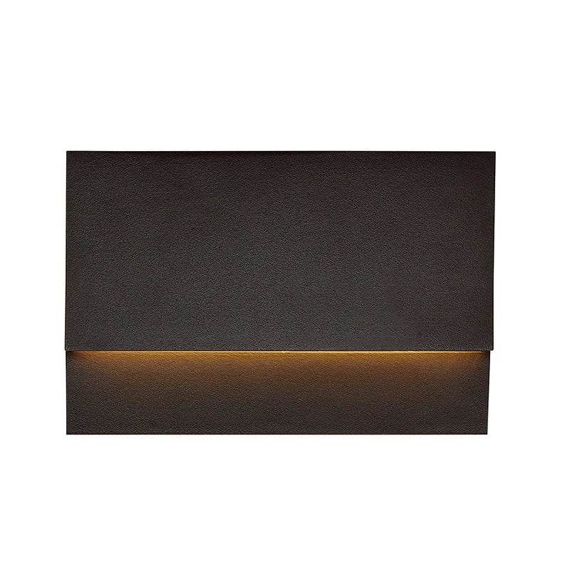 Visual Comfort Architectural 700OSKYSN92730Z120 Krysen 6" 120V LED Outdoor Wall/Step Light Bronze, Selectable CCT 2700K/3000K
