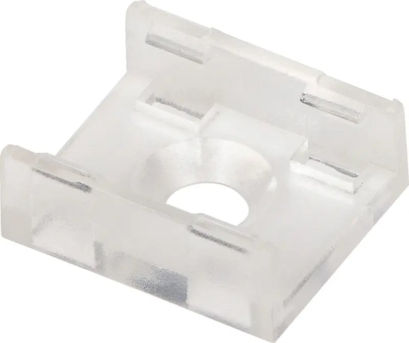 Task Lighting L-NT-BMC-C Neon Top Bend Bottom Mounting Clip Clear LED Tape