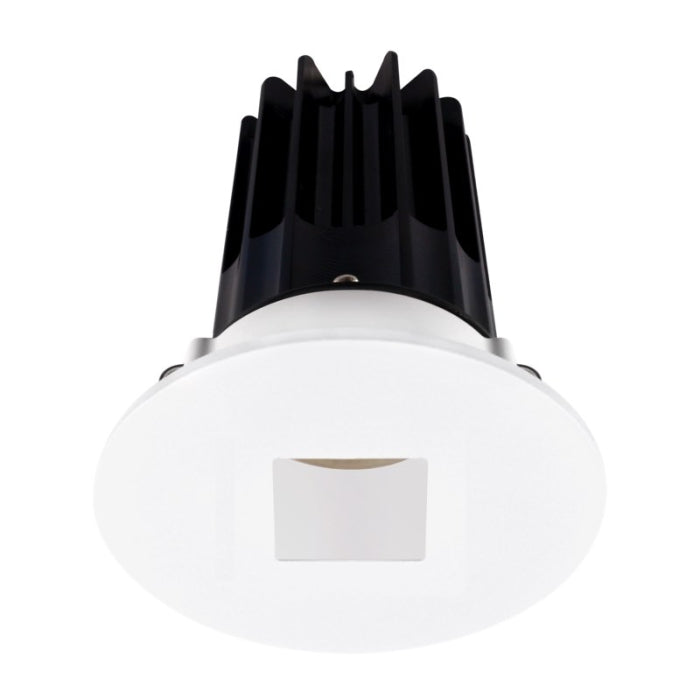 LOTUS LED-2-S8W2-40K-2RRWH-2RSH 2" LED RECESSED DOWNLIGHT - 8W - 4000K - 620 LUMENS - WHITE REFLECTOR - SQUARE HOLE TRIM - 120V