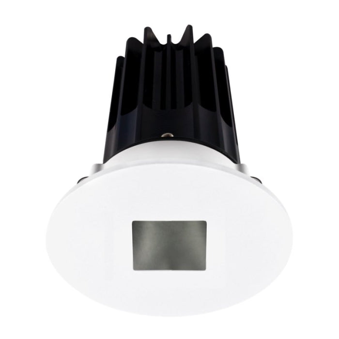 LOTUS LED-2-S8W2-5CCT-2RRCH-2RSH 2" LED RECESSED DOWNLIGHT - 8W - 27K / 3K / 35K / 4K / 5K - 600 Lumens - Chrome Reflector - Square Hole Trim - 120V