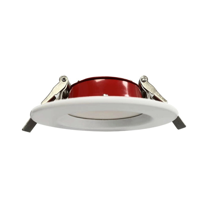 Lotus LED Lights LFR-4R-RB-9W-5CCT Lotus 4" Fire Rated Round Regressed LED Downlight - 9W - 27K / 3K / 35K / 4K / 5K - 120V - White