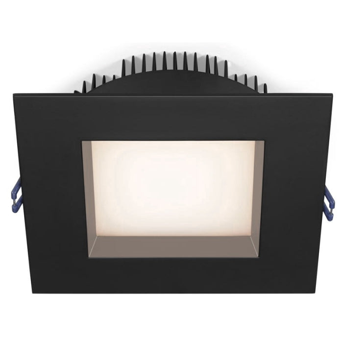 Lotus LED Lights LL6SR-5CCT-BK Lotus 6" Square Regressed Led Downlight – 18W - 27K / 3K / 35K / 4K / 5K - 1,250 Lumens – 120V - Black