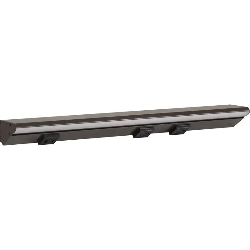 Task Lighting LPUL18S6RBBZ50 18.5" Lighted Power Strip - 900 Lumens - 9W - 5000K - 2 Receptacles - 1 USB-A/C - 12V - Finish: Bronze