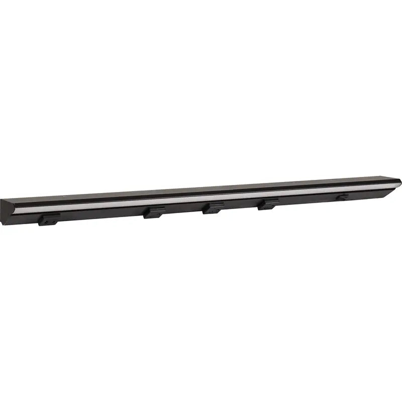 Task Lighting LPUL30S4DBBK27 30.5" Lighted Power Strip - 3 Receptacles - 1 USB-A/C - Right Wire Entry - Color Temperature: 2700K - Finish : Black