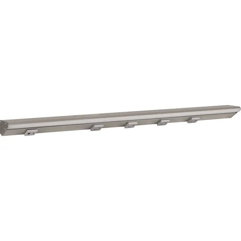 Task Lighting LPUL30T6RGSN 30.5" Lighted Power Strip - 1500 Lumens - 15W - CCT Tunable - 4 Receptacles - 1 USB-A/C - 12V - Finish: Satin Nickel/Gray
