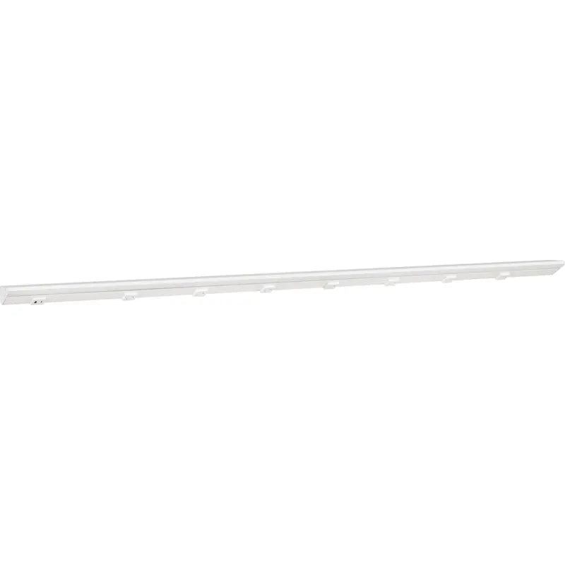 Task Lighting LPUL60S6RWWT30 60.5" Lighted Power Strip - 3000 Lumens - 30W - 3000K - 7 Receptacles - 1 USB-A/C - 12V - Finish: White