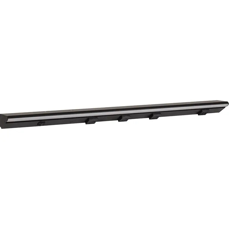 Task Lighting LPUR30S4DBBK40 30.5" Lighted Power Strip - 3 Receptacles - 1 USB-A/C - Left Wire Entry - Color Temperature: 4000K - Finish : Black