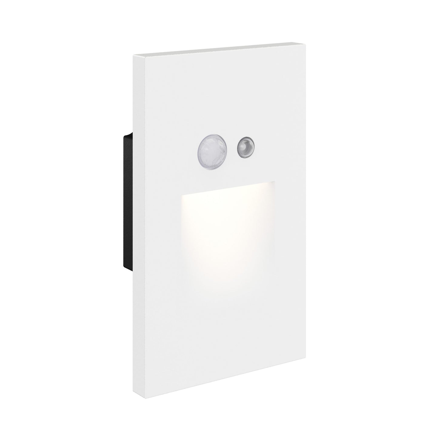 DALS Lighting LSTP02M-CC-WH 3″ Vertical Recessed Step Light - 120V - 3W - CCT: 5CCT - Finish: White