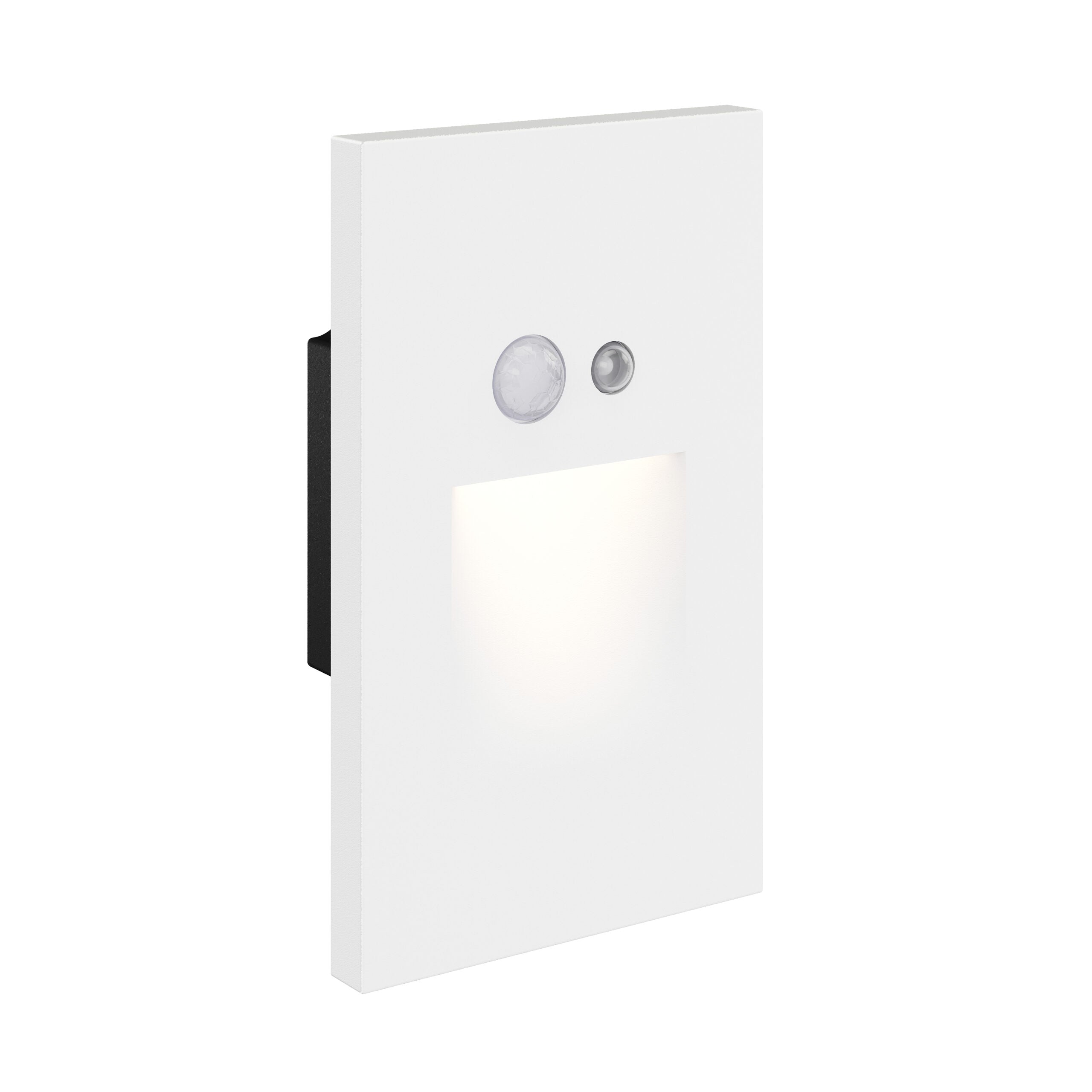 DALS Lighting LSTP02M-CC-WH 3″ Vertical Recessed Step Light - 120V - 3W - CCT: 5CCT - Finish: White