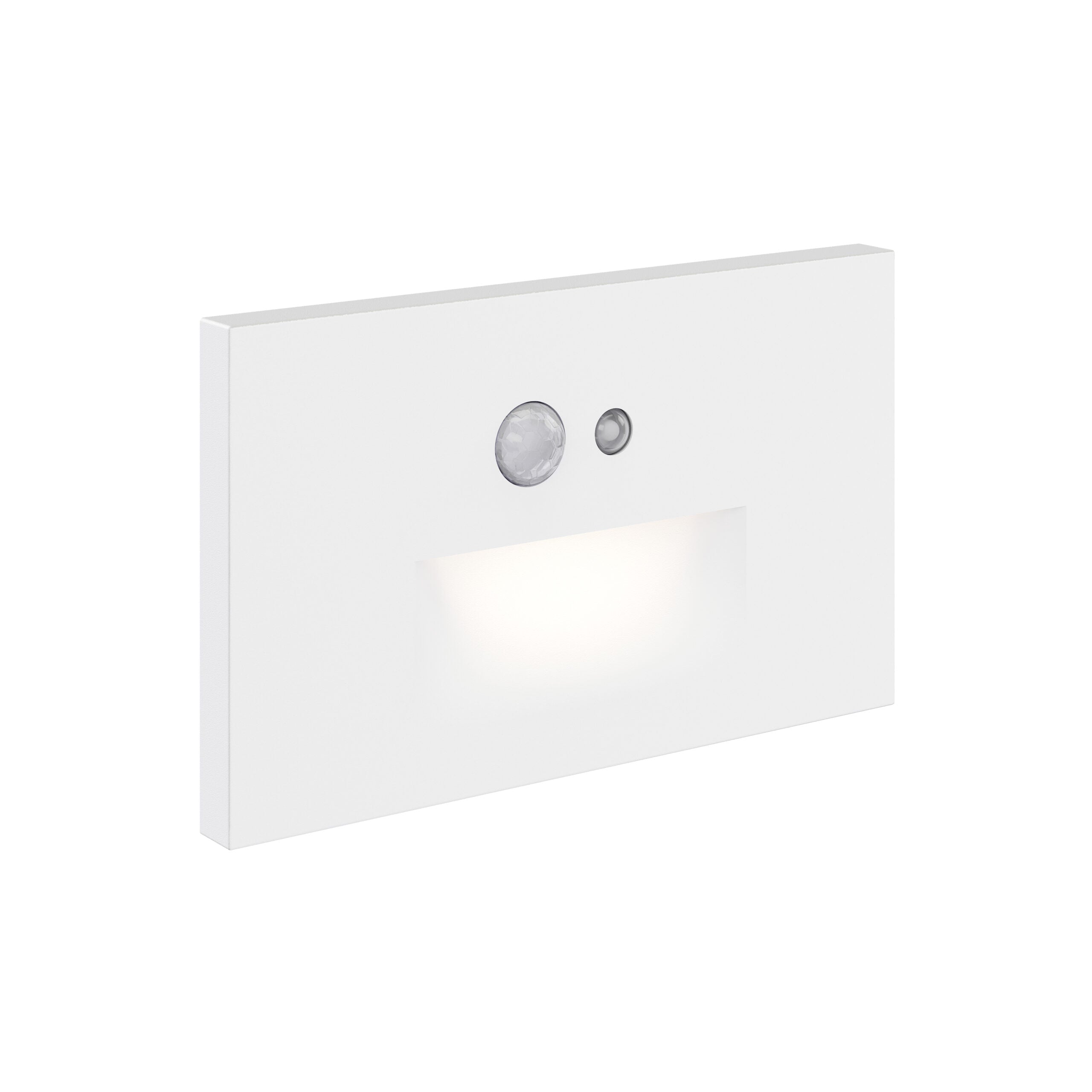DALS Lighting LSTP05M-CC-WH 3″ Horizontal Recessed Step Light - 120V - 3W - CCT: 5CCT - Finish: White