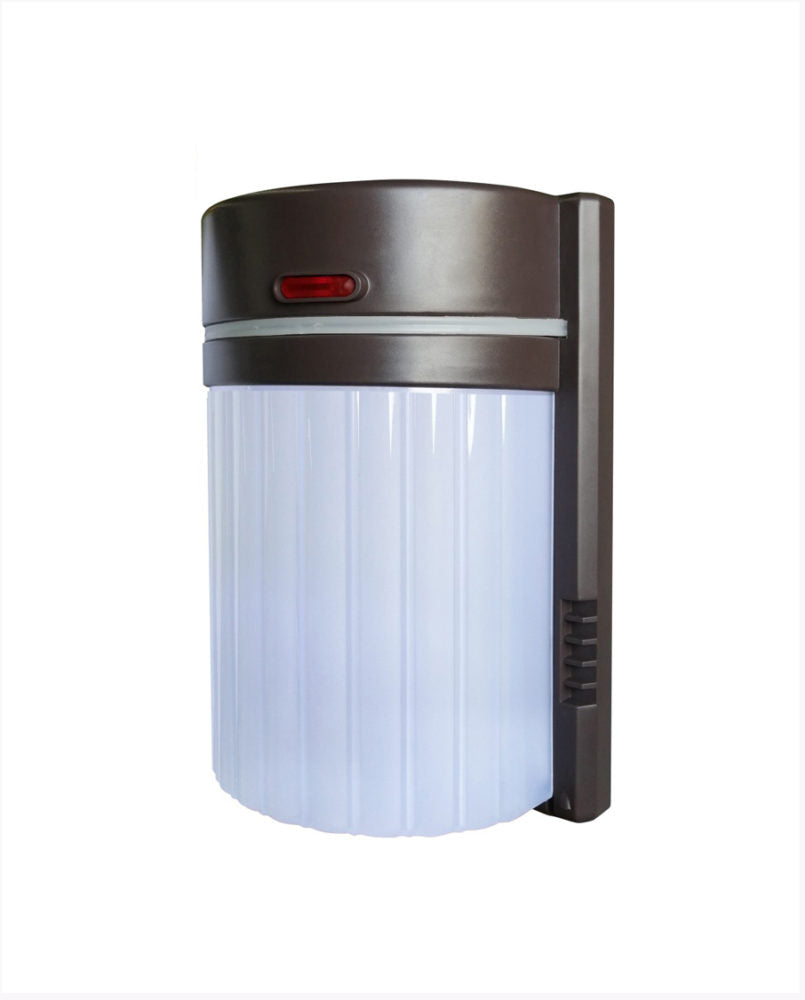 Cyber Tech Lighting LWP15PCBZ-CCT/P 15W LED Dual CCT Plastic Wall Pack, Adjustable Warm White or Day Light, 1100 Lumens, Photocell, Wet Location Rated, 120VAC