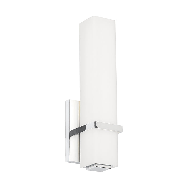 Visual Comfort Architectural 700BCMLN13WC-LED930-277 Modern Milan 1-lt 13" Tall LED Bath Light CCT 3000K - Voltage 277V - Finish Chrome
