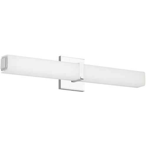 Visual Comfort Modern Collection 700BCMLN24WS-LED930-277 Milan 24.49" 20W 3000K LED Bath Light Satin Nickel