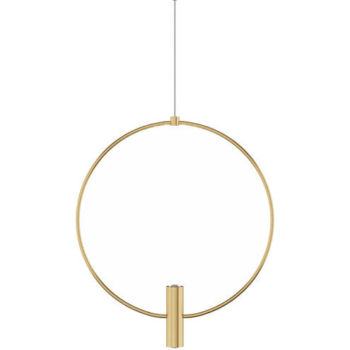 Visual Comfort Modern Collection 700MOLAY13NB-LED930 Mini Layla 13" LED Low-Voltage Pendant Natural Brass