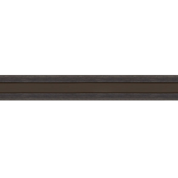 Visual Comfort Architectural 700MOA48S 48" One Circuit Monorail - Satin Nickel with Clear Insulator - Field-Cuttable