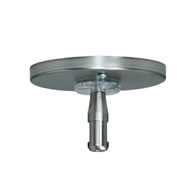Visual Comfort Architectural 700MOP4C02Z Monorail 4" Round Single Feed Canopy - Antique Bronze