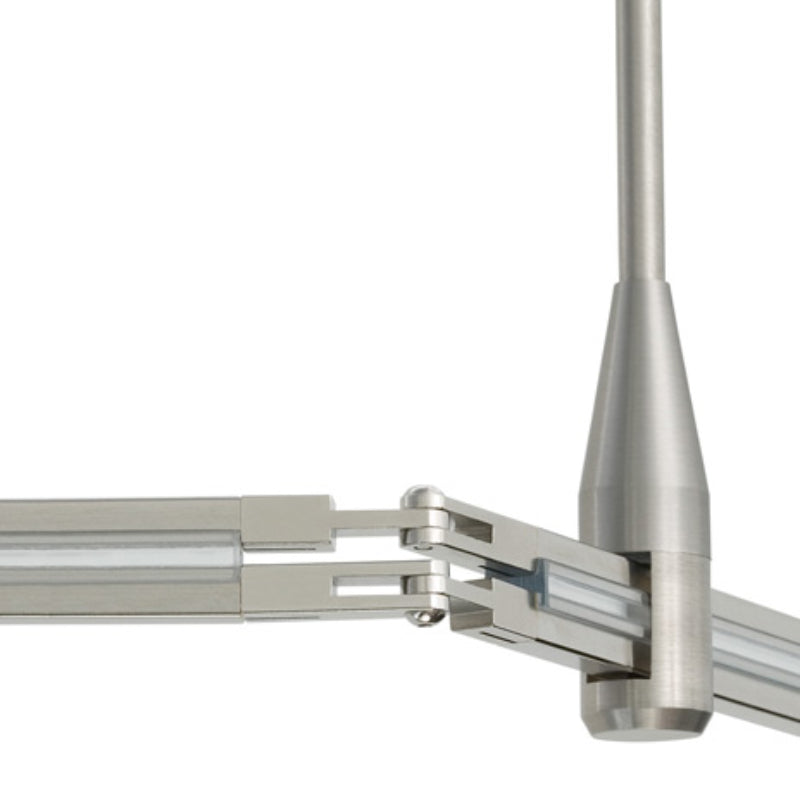 Visual Comfort Architectural 700MOCFXHR Modern One Circuit Monorail Flexible Horizontal Connector - Finish: Aged Brass