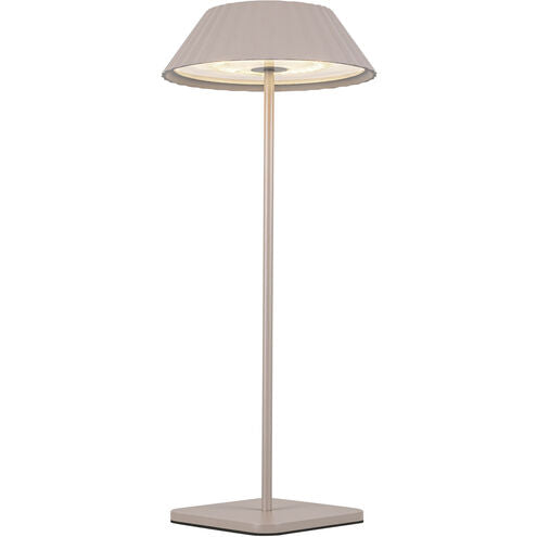 Kuzco Lighting TL66714-MN Pela 14.13 inch 3.00 watt Moonstone Gray Table Lamp Portable Light