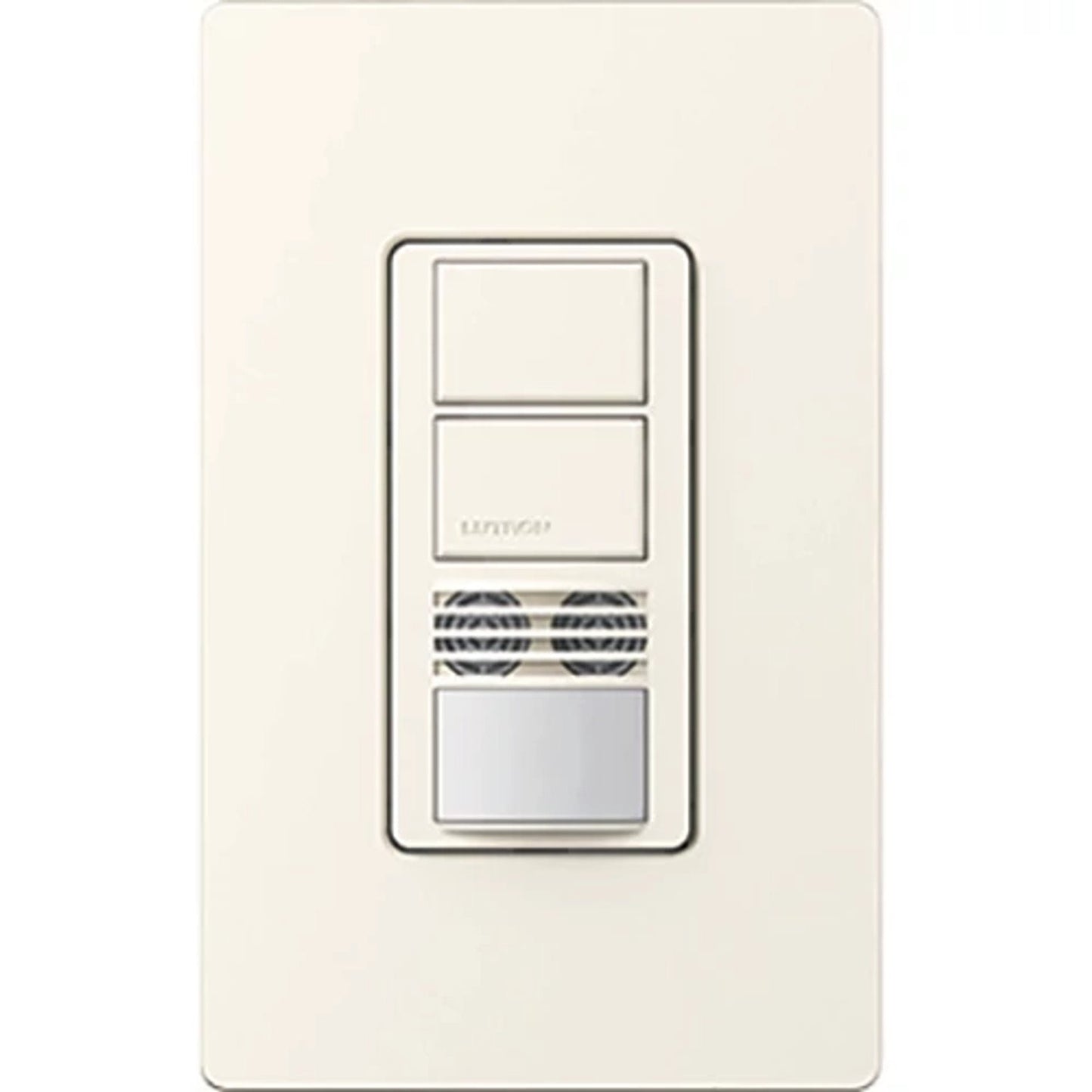 Lutron MS-B202-BI Maestro Dual Circuit Dual-Technology Motion Single Pole And 3-Way Sensor Switch - 120-277V - Finish: Biscuit