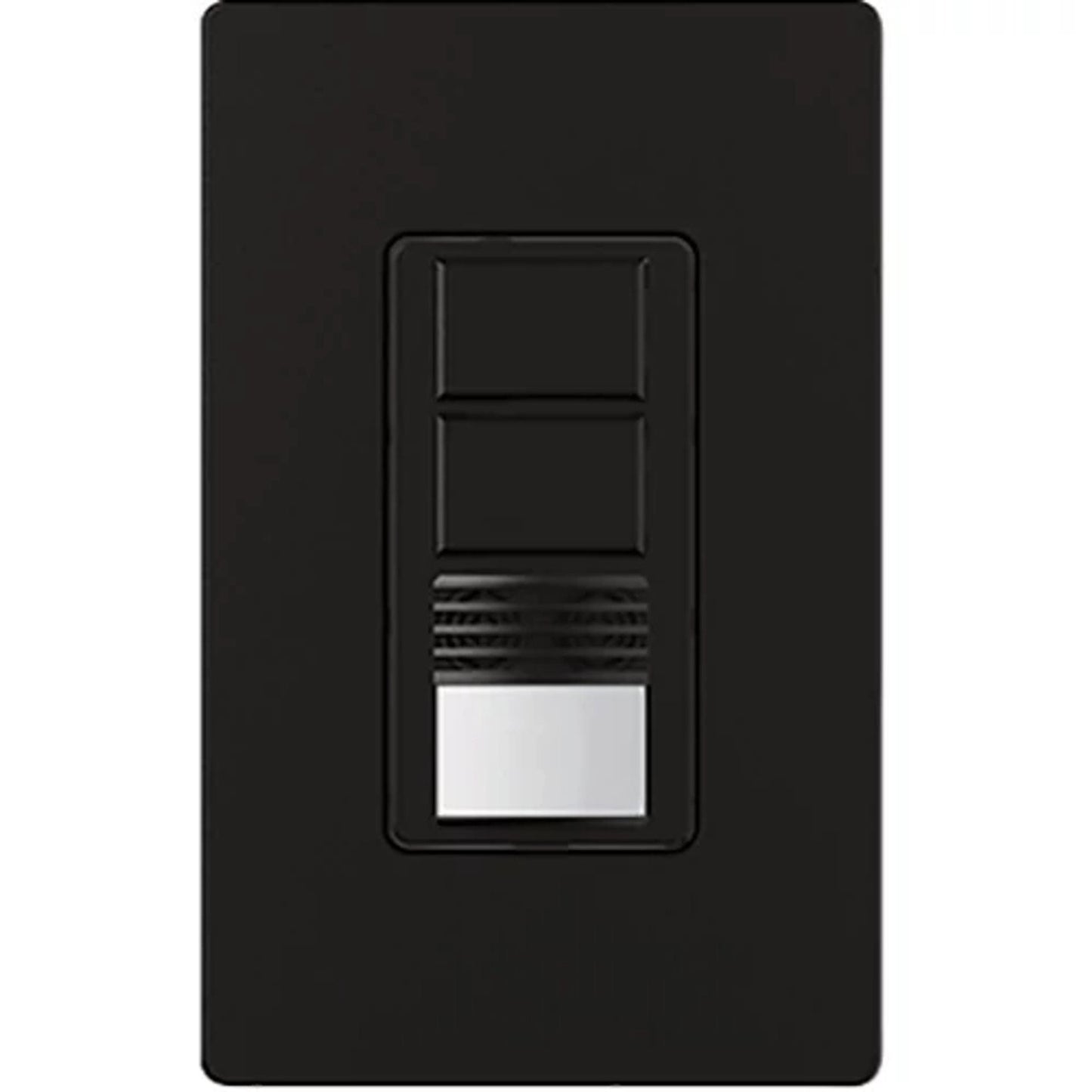 Lutron MS-B202-MN Maestro Dual Circuit Dual-Technology Motion Single Pole And 3-Way Sensor Switch - 120-277V - Finish: Midnight