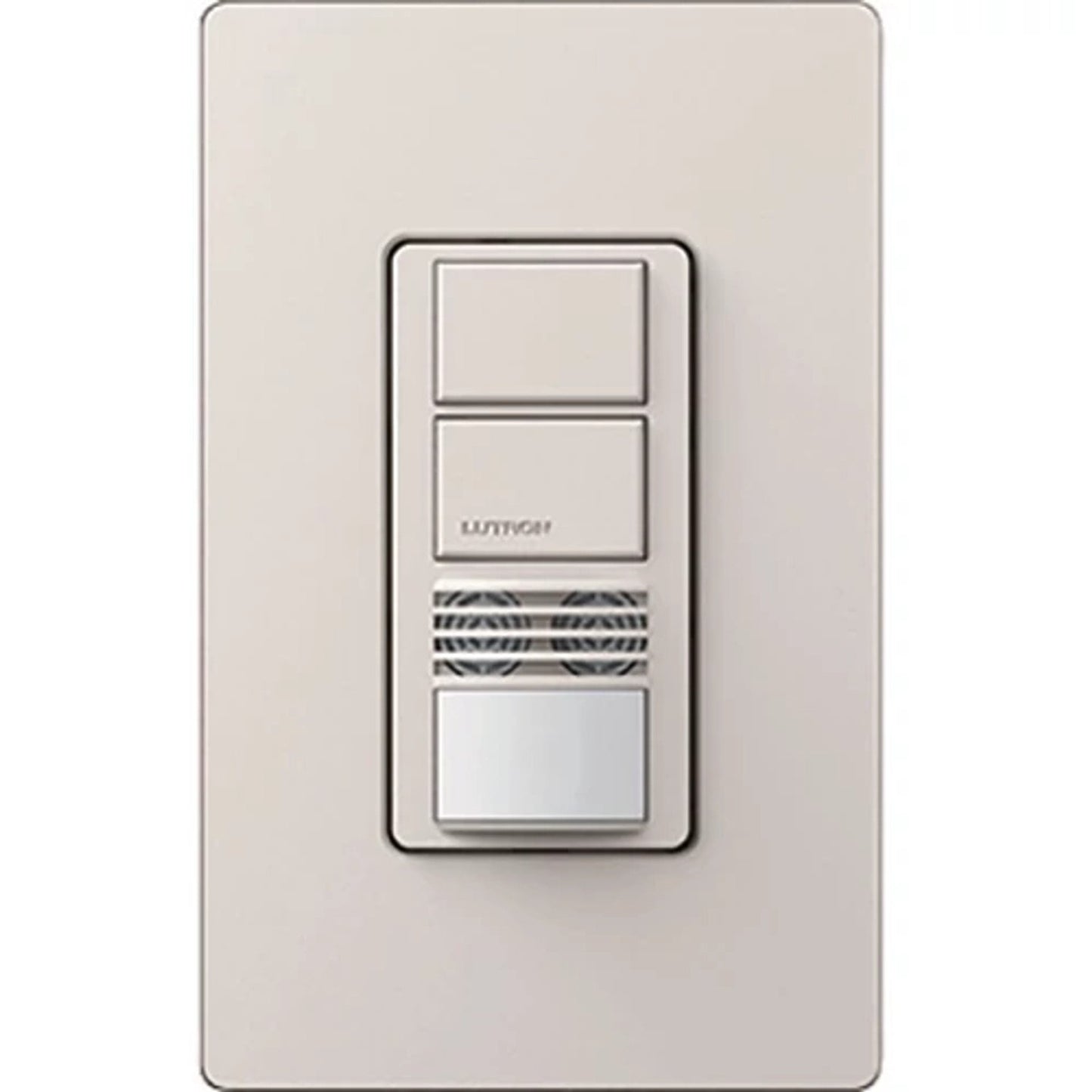 Lutron MS-B202-TP Maestro Dual Circuit Dual-Technology Motion Single Pole And 3-Way Sensor Switch - 120-277V - Finish: Taupe