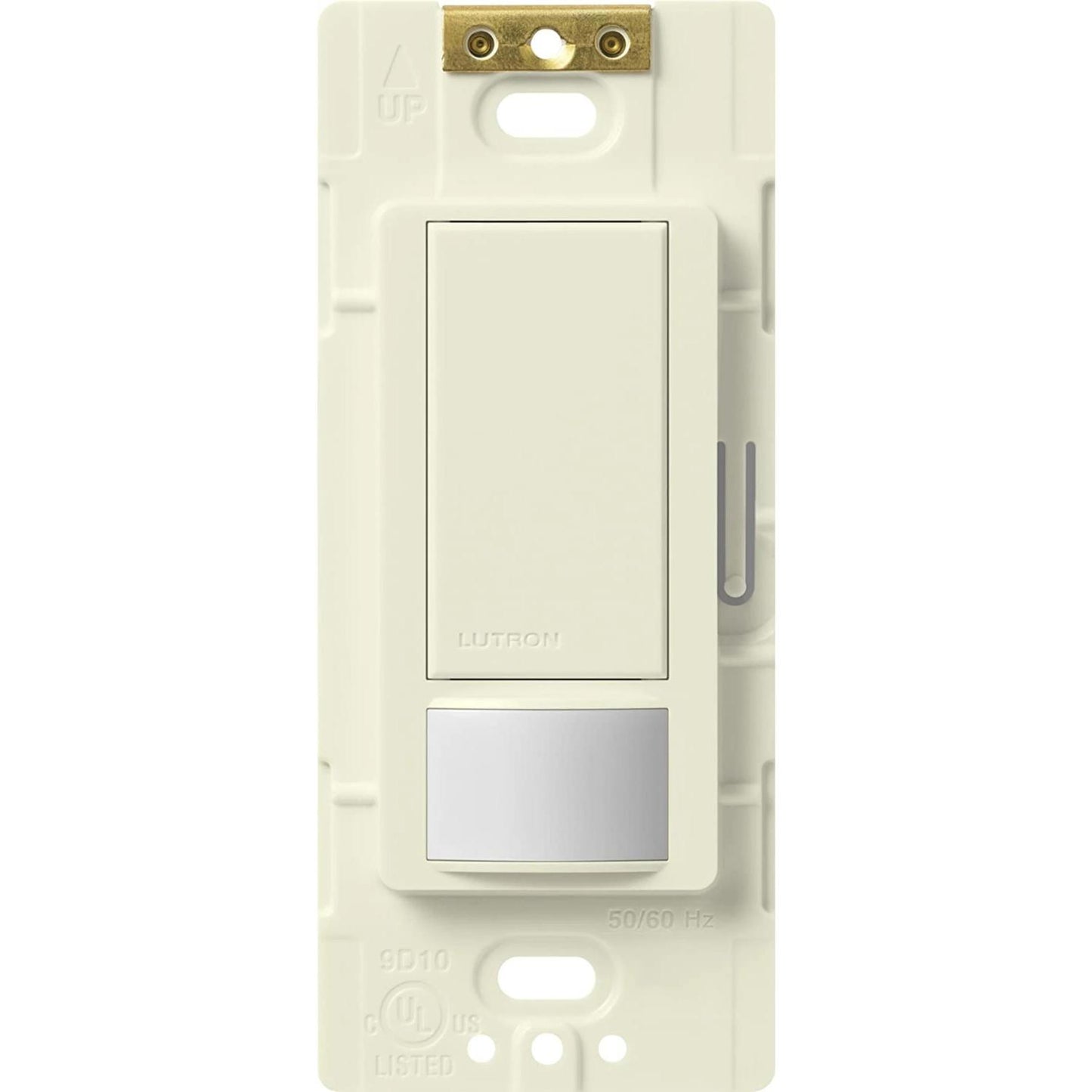 Lutron MS-OPS6M2-DV-BI Maestro Occupancy Motion Single/Multi-Location Sensor Switch - 6A Light, 3A Fan - Ground or Neutral Required - 120-277V - Finish: Biscuit