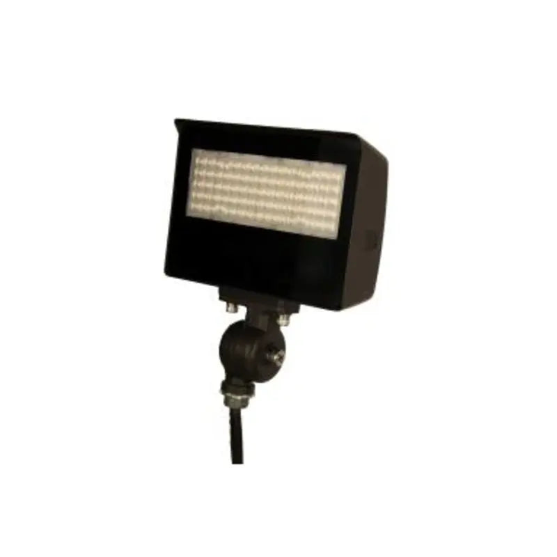 Maxlite MSF35UA-WCSBKTYPCTA Adjustable Beam Flood - 0-10V Dimming, Adjustable Beam - CCT Selectable - Knuckle 1/2" Threaded Nipple Yoke Mount - Photocell - TAA - Finish Bronze