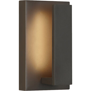 Visual Comfort Modern Collection 700OWNTE9Z-LED930 Sean Lavin Nate LED 9.1 inch LED Outdoor Wall Sconce Bronze