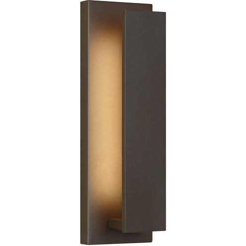 Visual Comfort Modern Collection 700OWNTE17Z-LED930 Sean Lavin Nate LED 17 inch LED Outdoor Wall Sconce Bronze