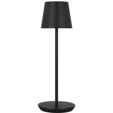 Visual Comfort Modern Collection SLTB25827B Sean Lavin Nevis 14.6 inch 2.20 watt LED Rechargeable Table Lamp Black