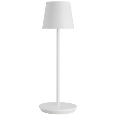 Visual Comfort Modern Collection SLTB25827W Sean Lavin Nevis 14.6 inch 2.20 watt LED Rechargeable Table Lamp Matte White