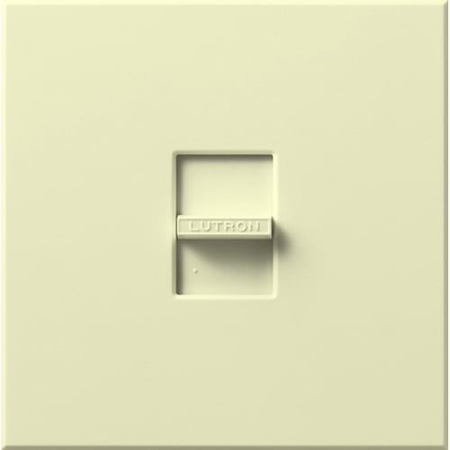 Lutron NF-10-277-AL Nova 3-Wire Dimmer Switch for Ballasts/LED Drivers 8A - 277V - Single Pole - Finish: Matte Almond