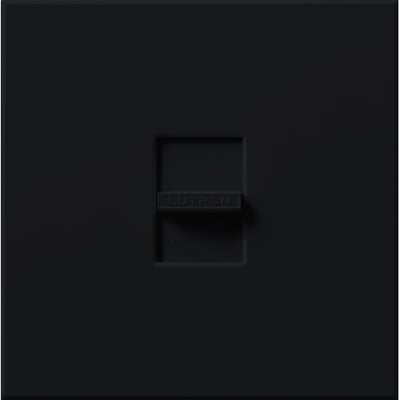 Lutron NF-10-277-BL Nova 3-Wire Dimmer Switch for Ballasts/LED Drivers 8A - 277V - Single Pole - Finish: Matte Black