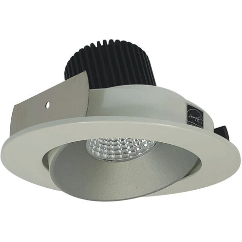 Nora Lighting NIO-4RCCDXHW/HL 4" Iolite LED Round Adjustable Cone Reflector - High Lumens - CCT: Comfort Dim (3100K-1800K) - Finish: Haze / White