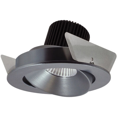 Nora Lighting NIO-4RCCDXNN/HL 4" Iolite LED Round Adjustable Cone Reflector - High Lumens - CCT: Comfort Dim (3100K-1800K) - Finish: Natural Metal