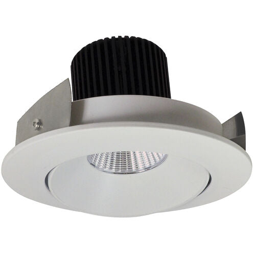 Nora Lighting NIO-4RCCDXWW/HL 4" Iolite LED Round Adjustable Cone Reflector - High Lumens - CCT: Comfort Dim (3100K-1800K) - Finish: White