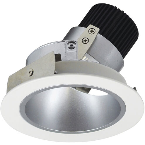 Nora Lighting NIO-4RDCDXHZMPW/HL 4" Iolite LED Round Adjustable Deep Reflector - High Lumens - CCT: Comfort Dim (3100K-1800K) - Finish: Haze / Matte Powder White