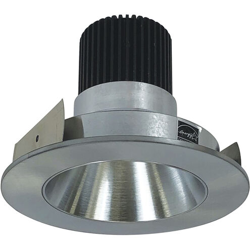 Nora Lighting NIO-4RNDCCDXNN/HL 4" Iolite PLUS Recessed Light With Round Deep Cone Reflector - CCT: Comfort Dim (3100K-1800K) - Reflector Finish: Natural Metal - Flange Finish: Natural Metal