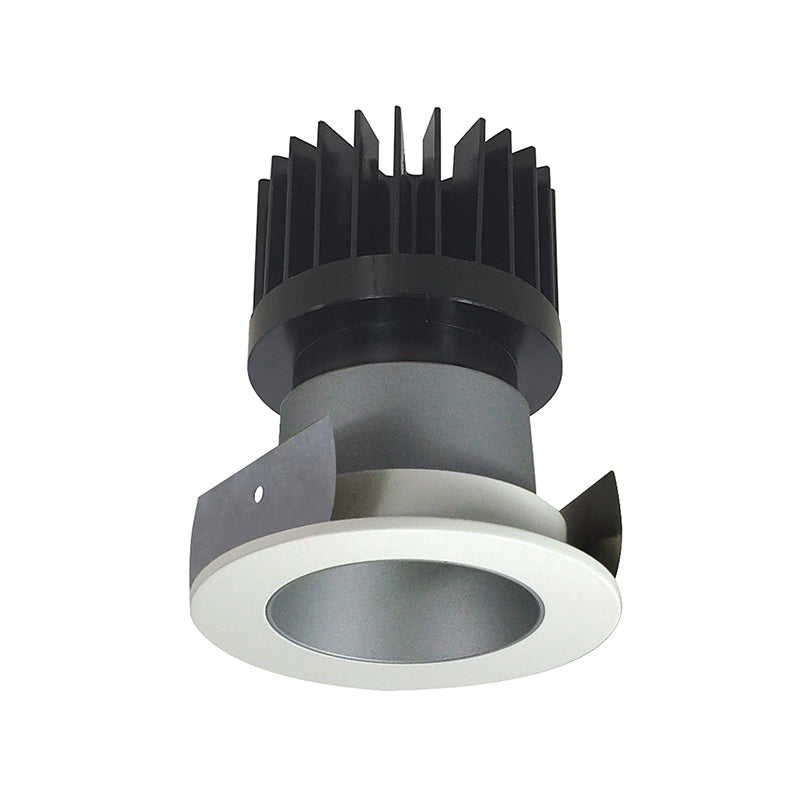 Nora Lighting NIOB-2RNDCCDXHW/HL 2" Iolite Round Reflector with Round Aperture Trim - CCT: Comfort Dim - 28W - Reflector Finish: Haze - Flange Finish: White