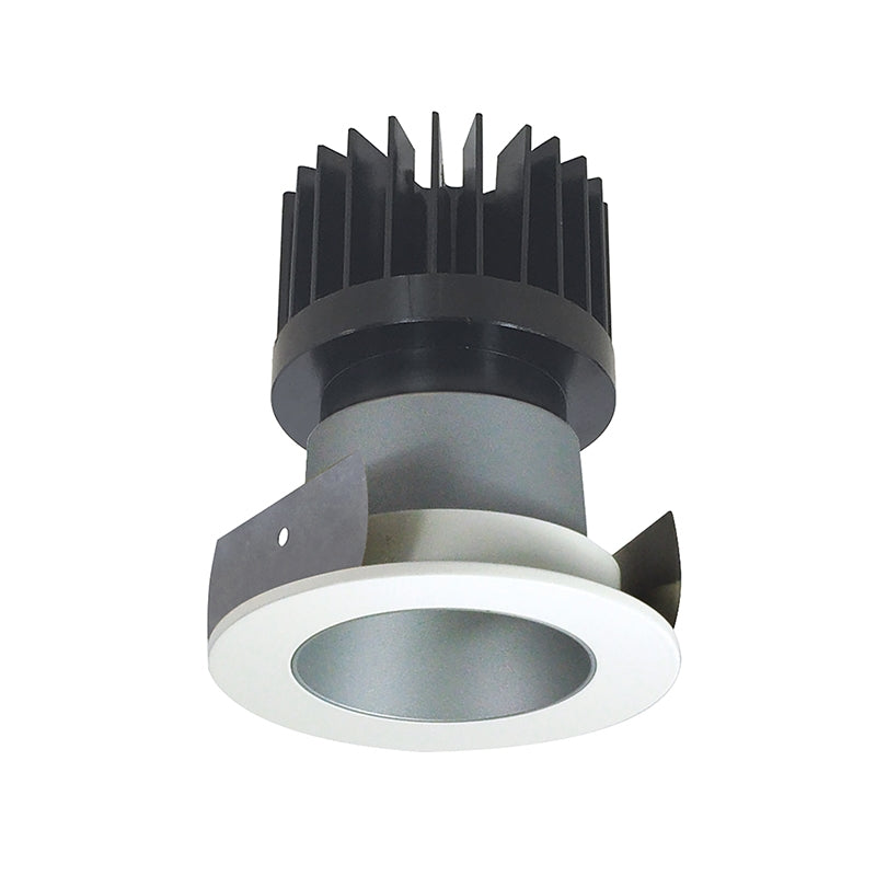 Nora Lighting NIOB-2RNDCCDXHZMPW/HL 2" Iolite Round Reflector with Round Aperture Trim - CCT: Comfort Dim - 28W - Reflector Finish: Haze - Flange Finish: Matte Powder White