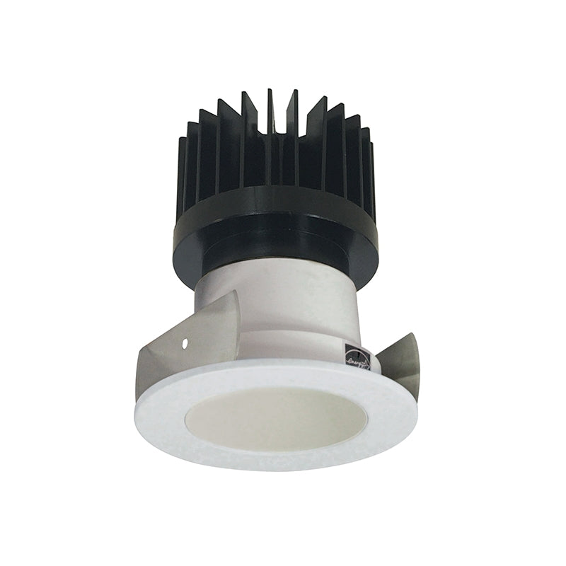 Nora Lighting NIOB-2RNDCCDXWW/HL 2" Iolite Round Reflector with Round Aperture Trim - CCT: Comfort Dim - 28W - Reflector Finish: White - Flange Finish: White